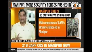 LIVE | Manipur Violence: 6 people missing from Jiribam | Violence erupts in Imphal West