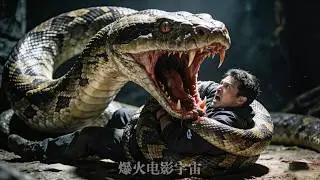 FULL Action Movie | Giant serpent devours a man | Multi Sub