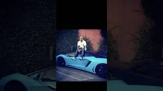 Chris Brown Gets Mad And Slams His Lambo #chrisbrown #lamborghini #shorts