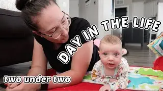 day in the life || 17 month old not walking, physical therapy, baby activities