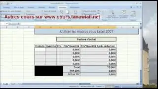 macro-commande sur excel , la s&eacute;ance de info de gestion exclusivement en Fsjes-Darija