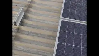 Short video of solar modules setting materials name #following #jalpaiguri #renewable energy
