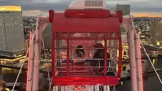 Roda Gigante Cosmo Clock 21 em Yokohama ( 112m de Altura e uma Vista Surreal da Baía de Yokohama)