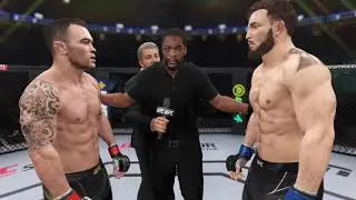 COLBY COVINGTON EPIC TITLE FIGHT IN UFC 4 CAREER MODE