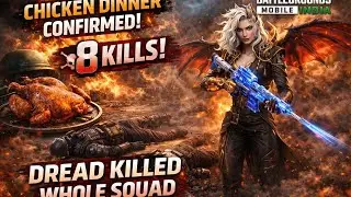 08 KILLS SQUAD WIPE! 💀 iQOO 13 Snapdragon 8 Elite Test (BGMI 4.2) #bgmiindia