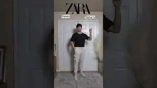 ZARA Pants HAUL | Keep or Return ? #shorts  #zara #zarahaul