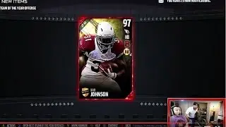 97 OVERALL DAVID JOHNSON PULL WITH TOKE - MADDEN 17 ULTIMATE TEAM