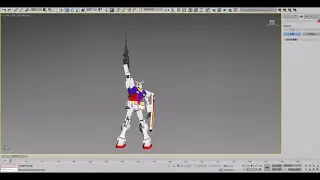 阿義3D   RX 78 鋼彈Gundam 3ds max 模型製作 Model making
