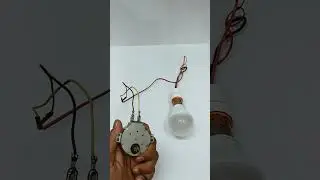 AC Generator | High Voltage⚡️⚡️ | Synchronous Motor #shorts #experiment #freeenergy