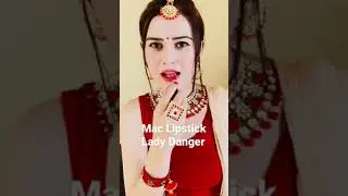 Mac &ldquo;Lady Danger&rdquo; Lipstick Swatch❤️❤️