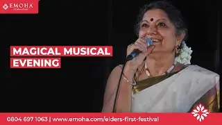 Mesmerizing evening with Anjila Gungnani at #EldersFirstFestival | Emoha