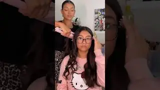 Haciendole unas ondas de sirena a Vale 🧜&zwj;♀️ quedan hermosas 🥰