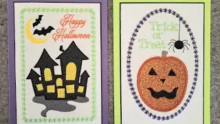 5x7 Halloween Embroidered Cards October 15, 2025