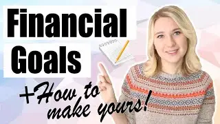 My 2020 Financial Goals! | And How-to Make Your Own Money Goals!