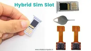 How To 2 Sim + Sd Card On Mobile Hybrid Sim Slot In Unboxing Tamil #hybridsimslot