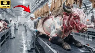 Inside The Modern Bison Leather Factory: From Raw Hide To Premium Fashion (Full Process)
