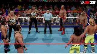 Legendary Tag Teams 4-Way Tornado Match - WWE 2K25