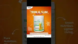 TRIM AND SLIM MEAL SHAKE FOR MEAL REPLACEMENT FOR WEIGHT MANAGEMENT ✅️💯💪✨️💥