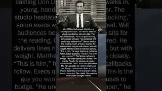 Too Handsome to Be Don Draper 😎📺