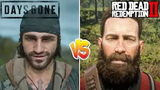 Days Gone vs Red Dead Redemption 2 | Direct Comparison (Graphics)