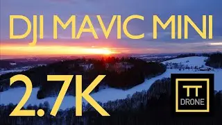 DJI Mavic Mini - Epic Cinematic 2.7K Winter Sunset Drone Video