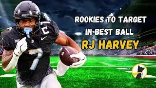Rookies to Target in Best Ball:  RB RJ Harvey