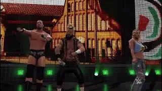 Enzo Amore & big Cass entrance with Carmella