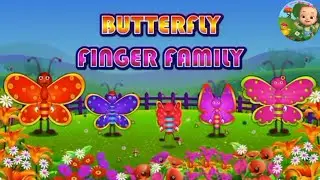 Butterfly Finger Family #arewa #happy #happynewyear2025 #new #songs