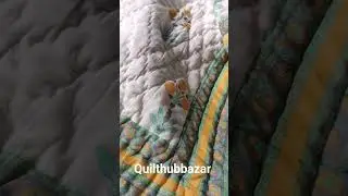hand Block print cotton quilt | jaipuri Razai