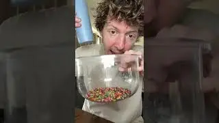 TRYING ORBEEZ CHOCOLATE FOUNTAIN #shorts