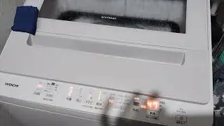 日立の静かな洗濯機BW-V80K 洗いの音