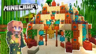 I Built a Camel Sanctuary in Minecraft 🐫 Red's Cozy Bamboo Let's Play