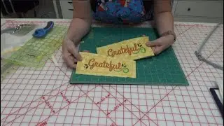 Edit Stitches in Emb. Enthusiast, Program Multi-Needle, Save Time on DBJJ's Fall Table Runner Blocks