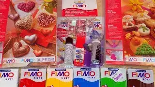 FIMO Products Haul - Polymer Clay, Glaze, Molds, Silver Powder from BeadsDirect