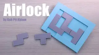 Looks easy!  But can you solve it?  Airlock by Goh Pit Khiam