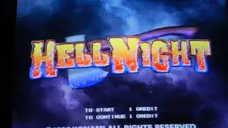 Hell night by Konami 1998 game on eBay for sale