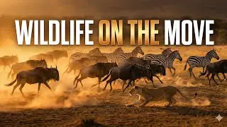🐆🌅 Life in the Wild | AI-Made Cinematic Nature Film ✨