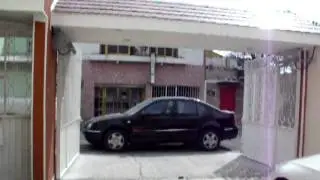 Puerta con pistones electromecanicos Nice 24v..AVI