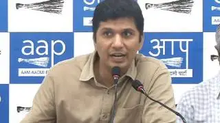 AAP Press Brief on EVM Hackathon, BSES and Amit Shah