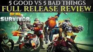 5 хороших и 5 плохих вещей в обзоре Deep Rock Galactic Survivor 1.0