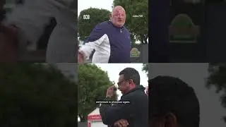ABC reporter loses it on UK election trail | 7.30