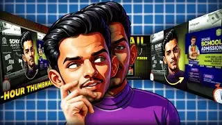 YouTube Thumbnail Design in Photoshop (Beginner-Friendly)