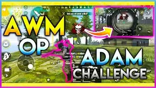 Only Adam Challenge OverPower Gameplay | free fire adam challenge | Garena Free Fire | RTX Gaming |