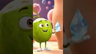 One glass of coconut water = instant refresh + detox 💥 #shorts #aivideo #ai #aishorts #trending