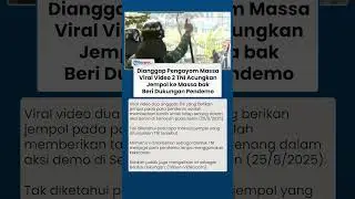 Viral Video Dua Jempol dari TNI ke Massa Demo DPR RI yang Kepung Senayan, Beri Dukungan Aksi?