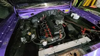 **STD 245 HEMI DYNO** 500 2bbl Holley Pacemaker pipes and 3in Exhaust. Valiant Mopar.