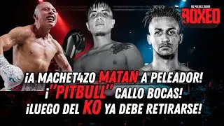 ¡A MACHET4ZO matan a peleador! ¡”Pitbull” callo bocas! ¡Luego del KO ya debe retirarse!