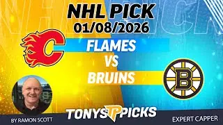 Flames vs. Bruins NHL Betting Odds & Picks, 1/8/26 | Night Moves Show