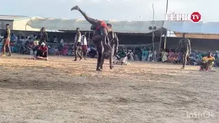 Premi&egrave;re combat de ibnou palmarin y&eacute;ndou bassi kaw dor si souff