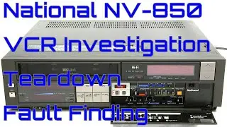 EW0095 - National NV-850 VCR Investigation and Fault Finding